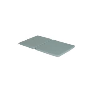 Coussin en tissu menthe 56x92
