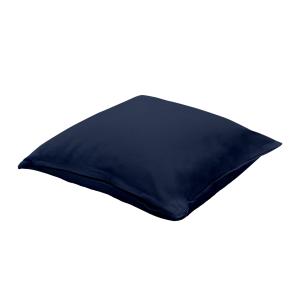 Coussin extérieur en coton bleu marine 60x60cm