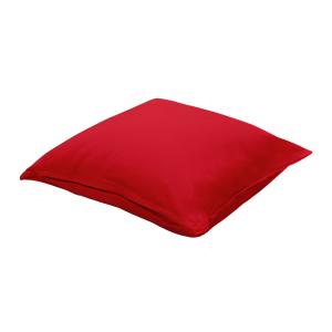 Coussin extérieur en coton rouge 40x40cm