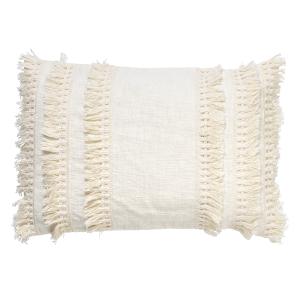 Coussin Fara - Blanche 40x60 cm