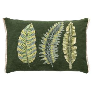 Coussin FERNANDO - Vert  40x60 cm - Fleuri