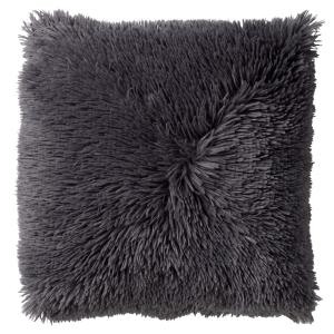 Coussin Fluffy Charcoal Gray 60x60 cm