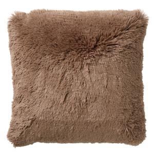 Coussin Fluffy Tobacco Brown 45x45 cm