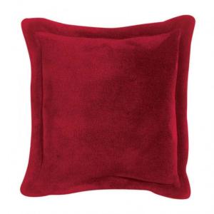 Coussin garni en Polyester Rubis 50x50 cm