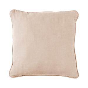 Coussin gaze de coton 45 x 45 cm naturel