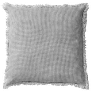 Coussin - gris en coton 60x60 cm uni