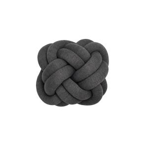 Coussin Knot Tissus gris 30x15x30 cm