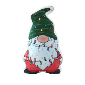 Coussin lumineux led noël 3d 40 x 23 cm – 100 % polyester