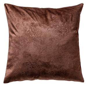 coussin marron 45x45 cm