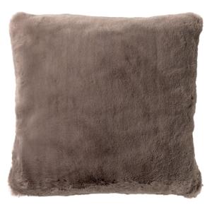 Coussin Marron 45x45 cm Couleur unie