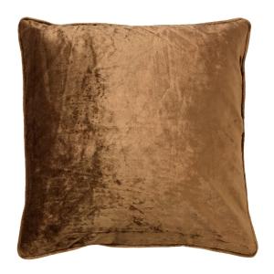 coussin marron 50x50 cm