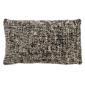 Coussin Noir 30x50 cm Mixte