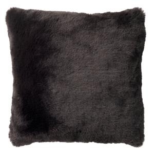 Coussin Noir 60x60 cm Couleur unie