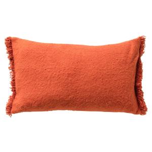 coussin orange 30x50 cm
