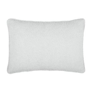 Coussin Paddou Écru – Effet bouclette - 40x60cm - Ecru