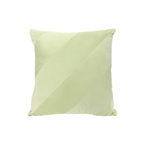 Coussin polyester jaune tendre 45x45x7cm