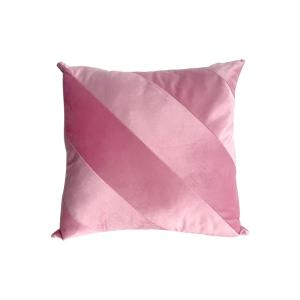 Coussin polyester rose vif 45x45x7cm