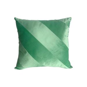 Coussin polyester vert vif 45x45x7cm