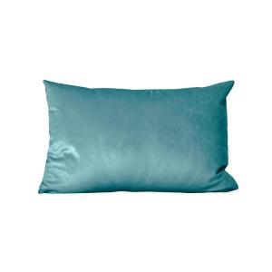 Coussin rectangulaire 30x50cm velours vert