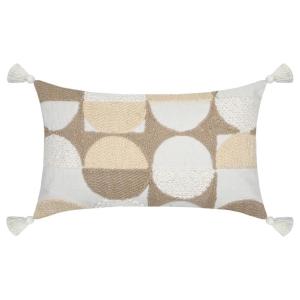 Coussin rectangulaire à motifs géométriques 30x50 cm