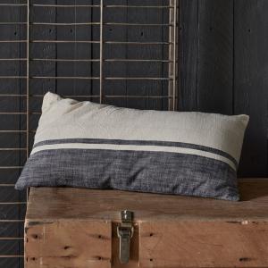 Coussin rectangulaire coton lavé  30x50 cm Ecru