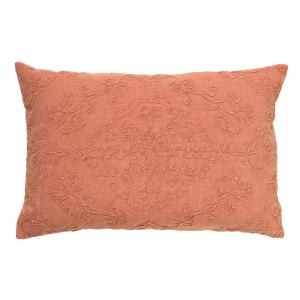 Coussin Rose 40x60 cm Fleuri