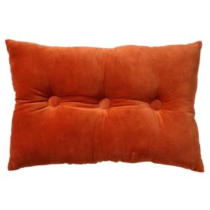 Coussin Rouge 40x60 cm Couleur unie