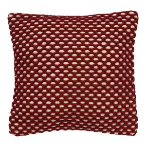 Coussin Rouge 45x45 cm Vérifié