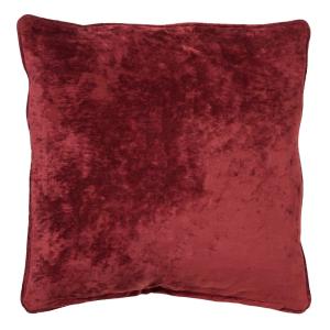 Coussin Rouge 50x50 cm Couleur unie