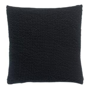 Coussin stonewashed  en coton caviar 45 x 45 cm