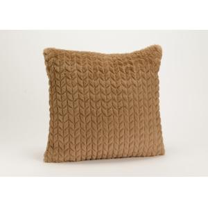 Coussin taupe   40x40 cm marron en polyester