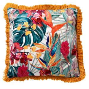 Coussin Tropicana - Jaune 45x45 cm
