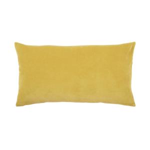 Coussin uni  en coton absynthe 40 x 65 cm