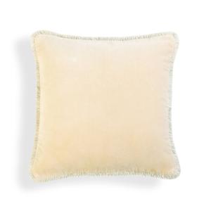 Coussin velours de coton dune 50x50