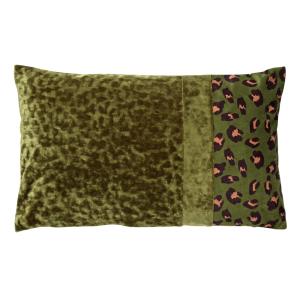 Coussin Vert 30x50 cm Impression animal