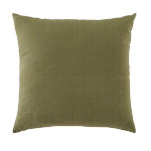 Coussin vert kaki 45x45