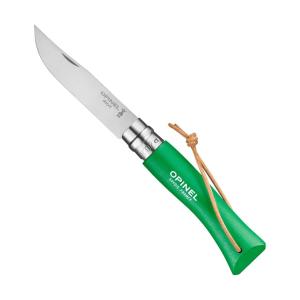 Couteau Opinel Baroudeur Colorama - N7 vert prairie