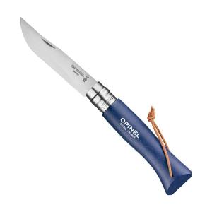 Couteau Opinel Baroudeur Colorama - N8 Bleu foncé