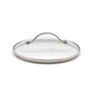 Couvercle 16 cm en verre transparent / cristal