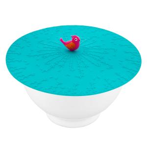 Couvercle silicone pour bol  bleu silicone 0 x 0 x 19 cm