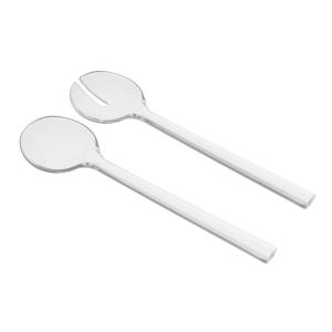 Couverts à salade classico transparent / cristal en plastiq…
