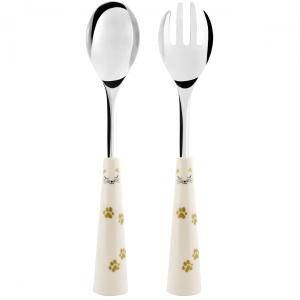 Couverts à servir  blanc alliage de zinc 27 x 0 x 5 cm