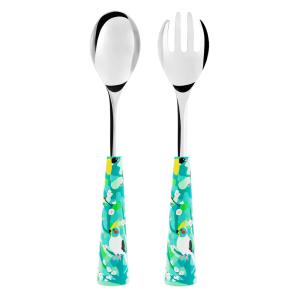 Couverts à servir  bleu clair alliage de zinc 27 x 0 x 5 cm