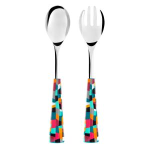 Couverts à servir  multicolore alliage de zinc 27 x 0 x 5 c…