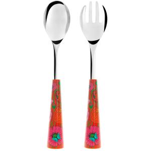 Couverts à servir  rouge alliage de zinc 27 x 0 x 5 cm