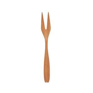 Couverts Bois de teck Marron 14x2x2cm