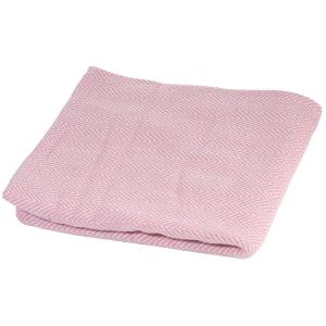 Couverture bébé en coton rose