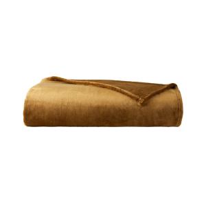 Couverture en polaire marron 180 x 240 cm