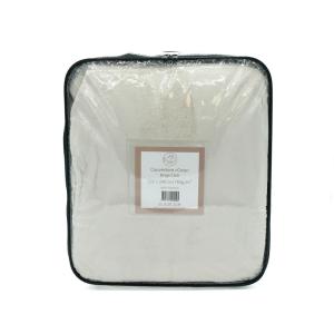 Couverture polaire Cozy beige clair 220x240cm