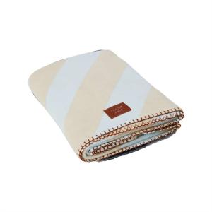Couverture pour chien bleu en polester H120x160cm